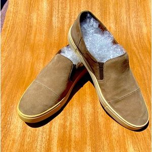 FRYE Suede Slip-On Casual Sneakers